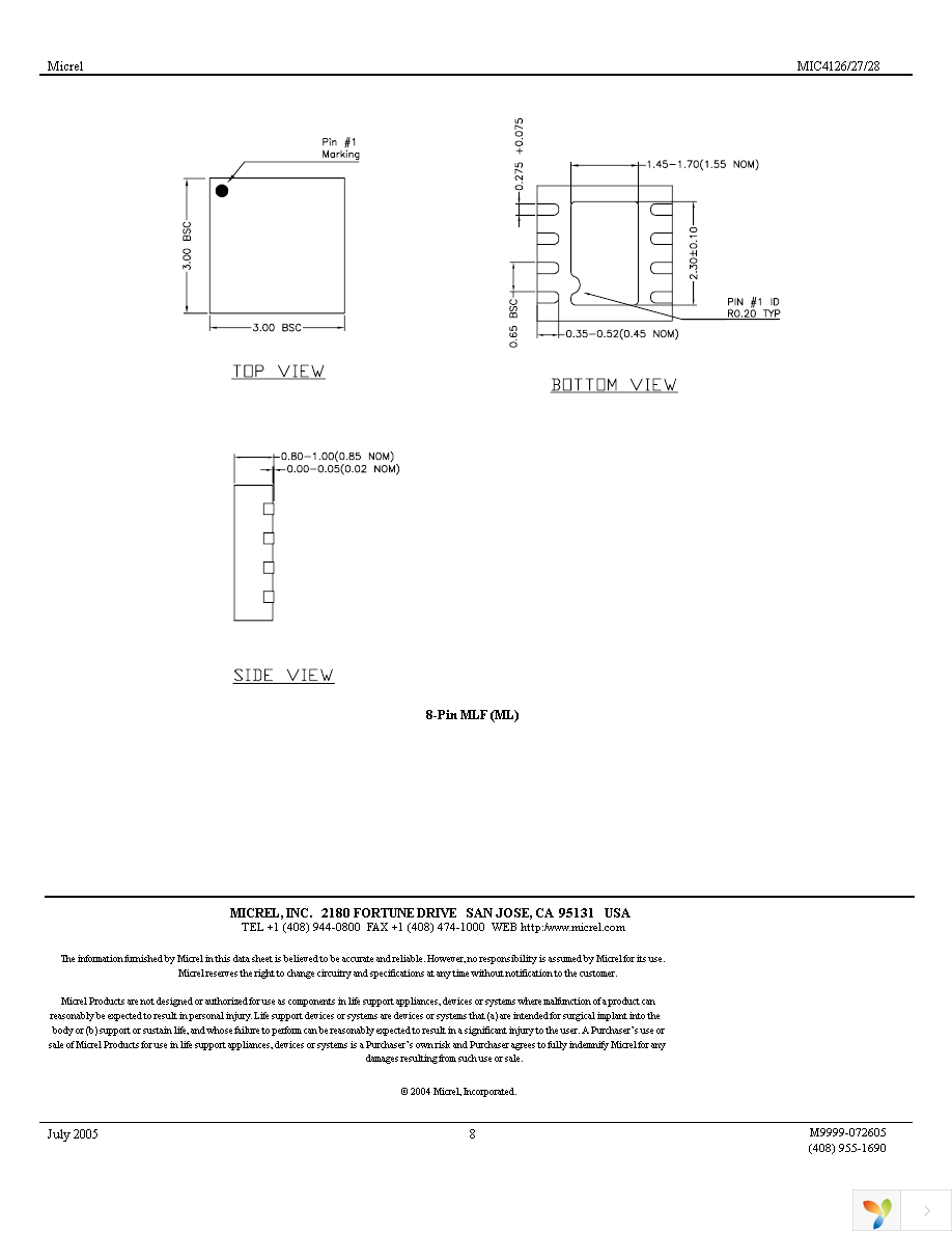 MIC4127YML TR Page 8